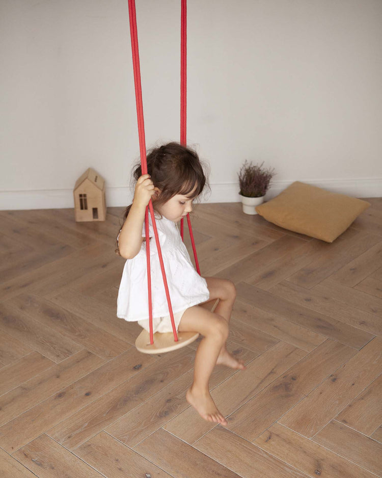 babai natural swing in pink play Little
