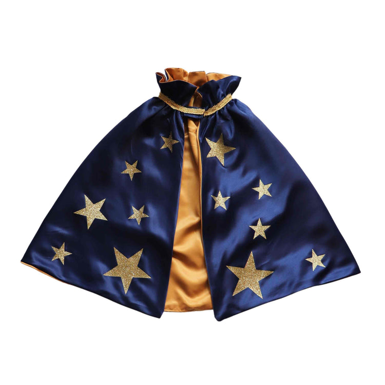 Little Bailey and Ava Costumes & Accessories Magical Wizard Cape Set in Navy
