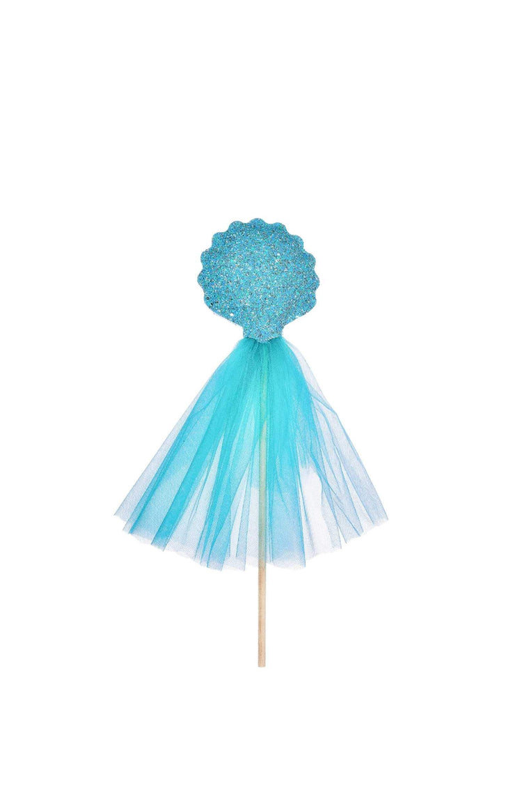 Little Bailey and Ava Mermaid Gift Set in Gold + Blue