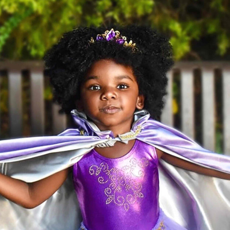 Little Bailey and Ava Pure Radiance Princess Crown in Purple