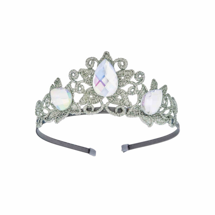 Little Bailey and Ava Crowns & Tiaras Raven Princess Crown in Silver
