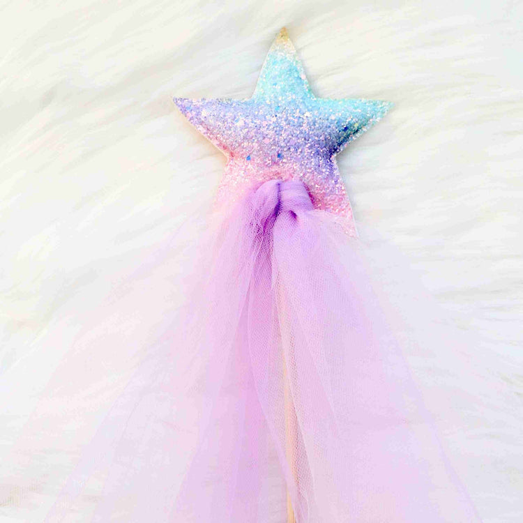 Little Bailey and Ava Wands Sparkle Magic Wand in Unicorn Multi Color
