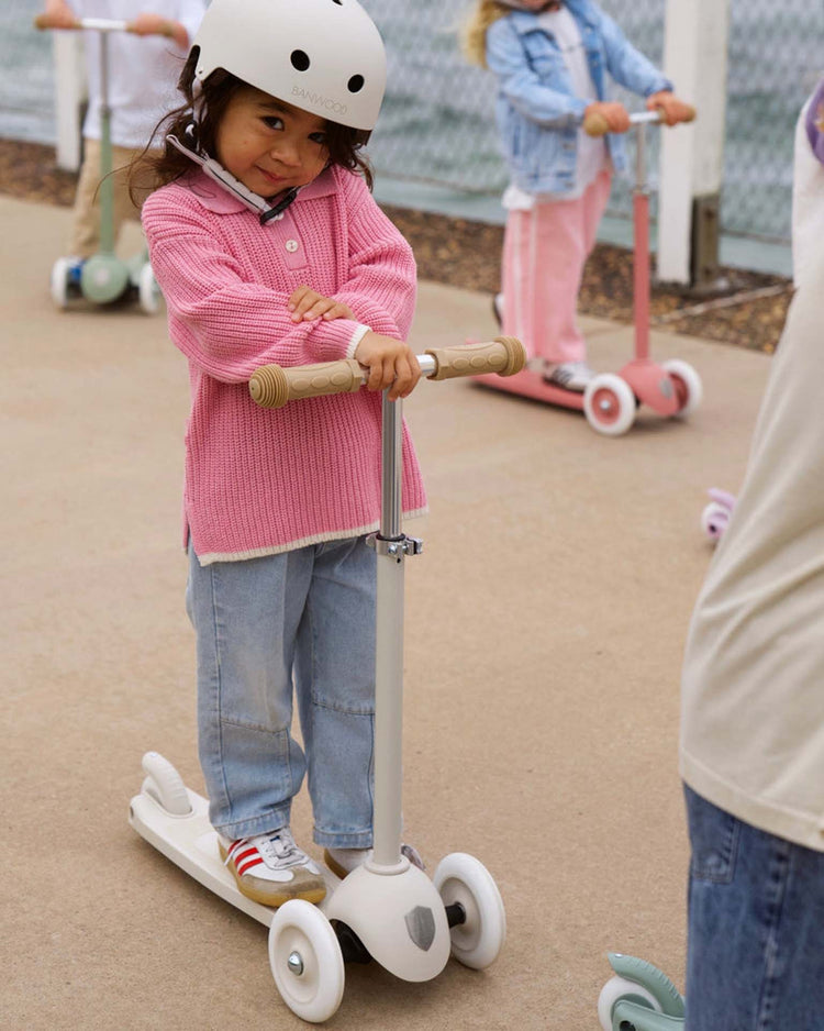 banwood banwood eco scooter in ivory play Little
