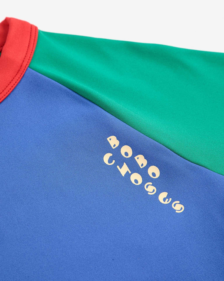 bobo choses color block sporty t-shirt in multicolor kids Little
