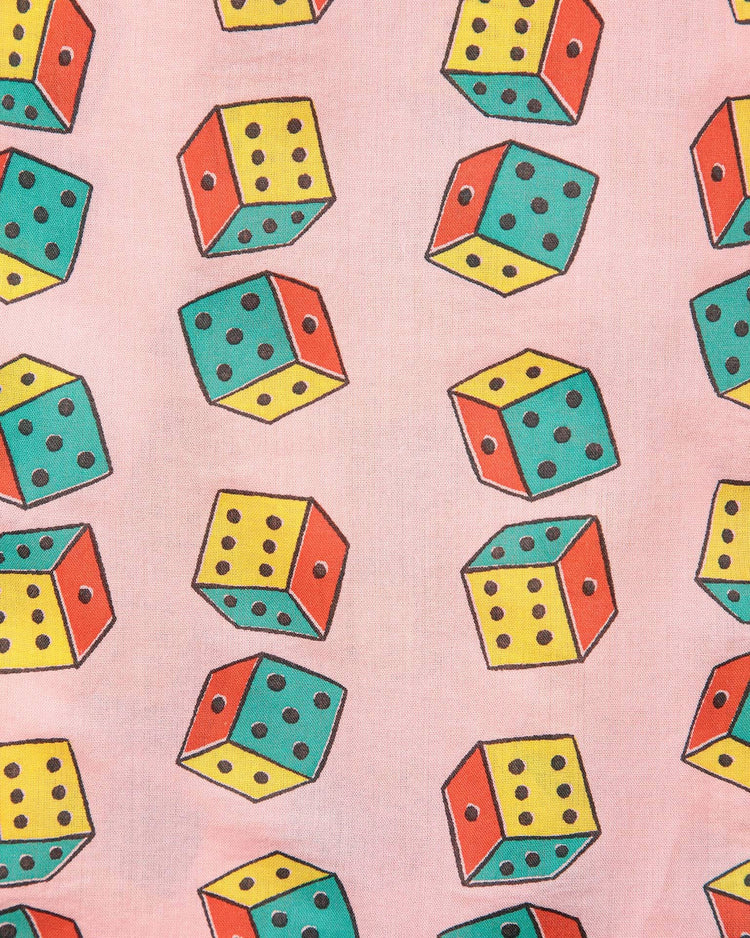 bobo choses dice all over blouse in pink kids Little