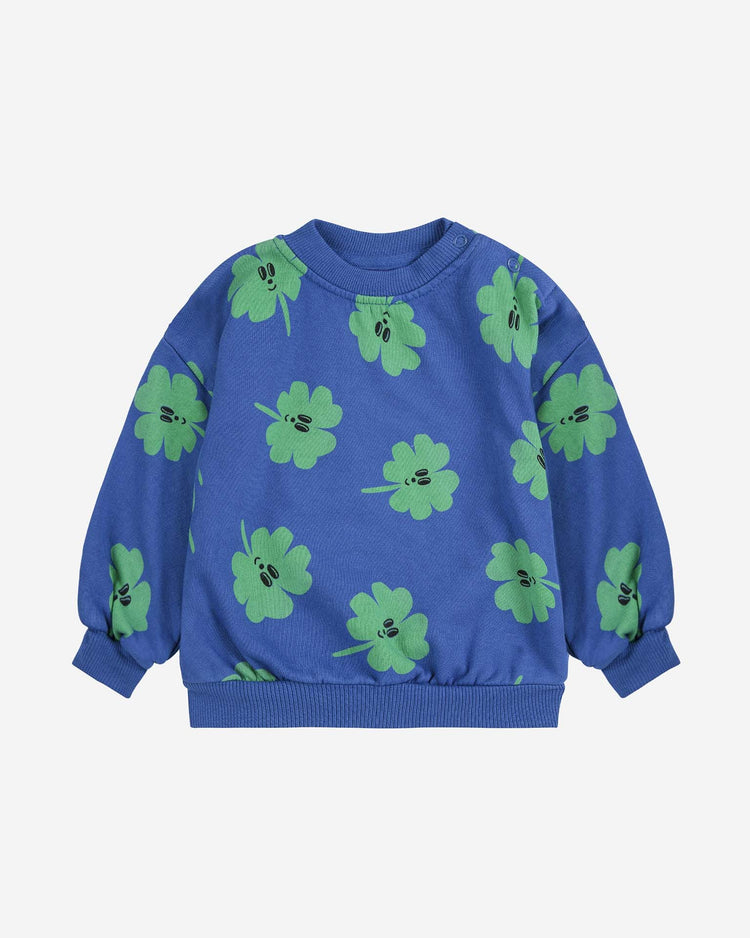 bobo choses lucky clover all over sweatshirt baby Little