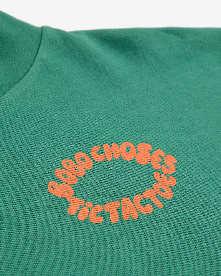 bobo choses tic tac toe t-shirt in green kids Little