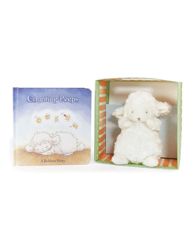 Little bunnies by the bay play counting peeps book + plush boxed set