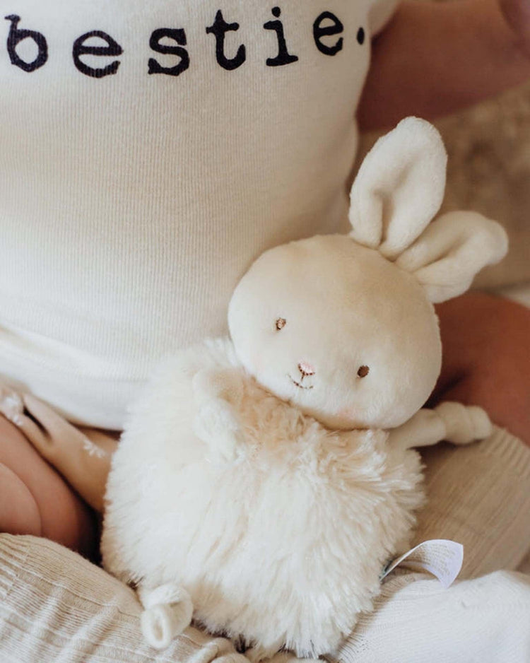 Little bunnies by the bay play roly poly rutabaga in cream