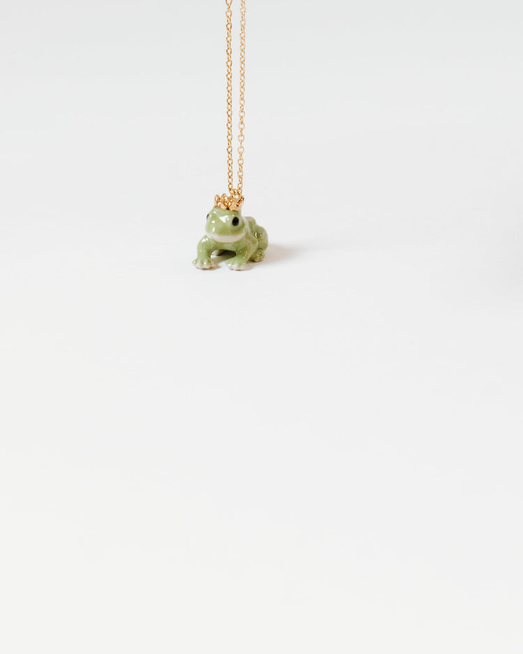 Little camp hollow accessories frog price necklace