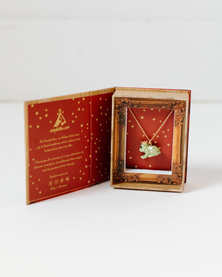 Little camp hollow accessories frog price necklace
