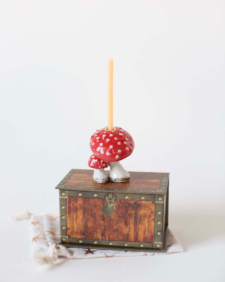 camp hollow mushroom cake topper party Little