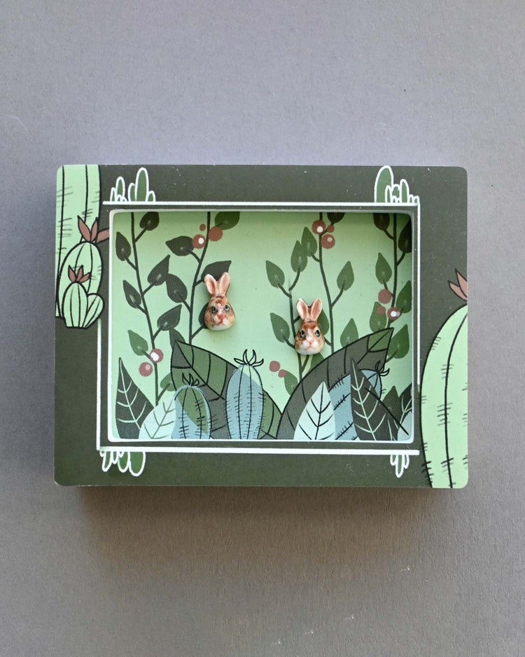 camp hollow rabbit earrings accessories Little