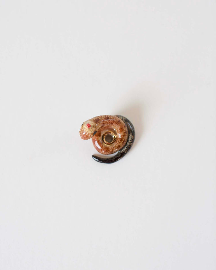 Little camp hollow paper + party year of the snake cake topper in a box