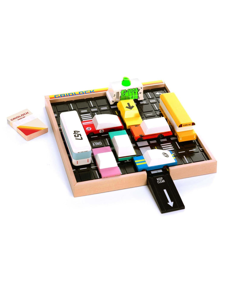 Little candylab play gridlock puzzle board
