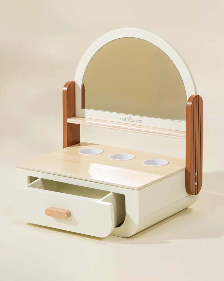Little coco village play wooden beauty station playset and accessories