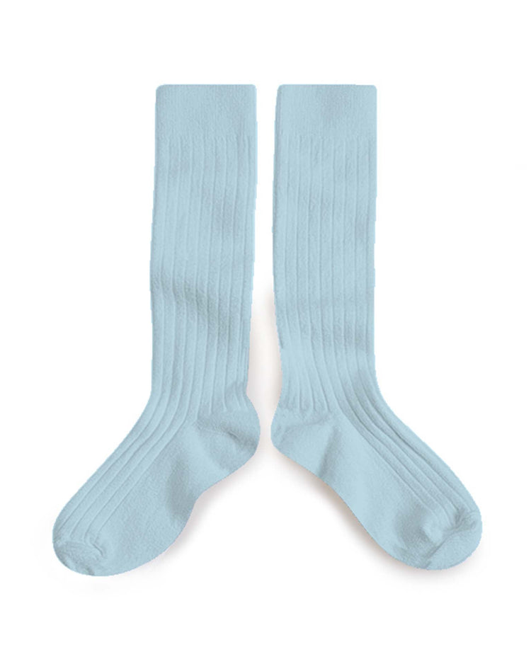 Little collegien accessories le haute knee socks in glacier