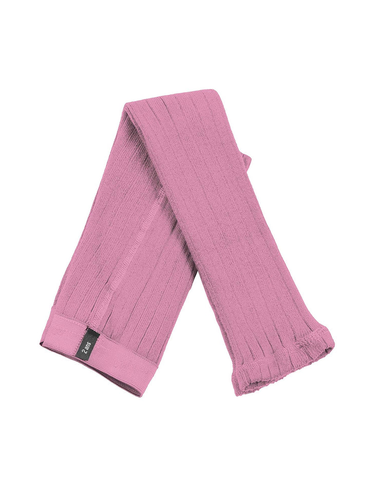 Little collegien accessories maxence footless tights in rose bonbon