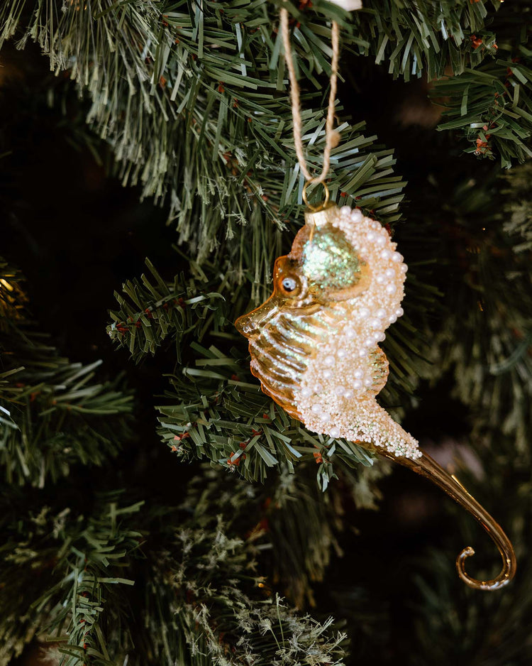creativeco - op glass seahorse ornament room Little
