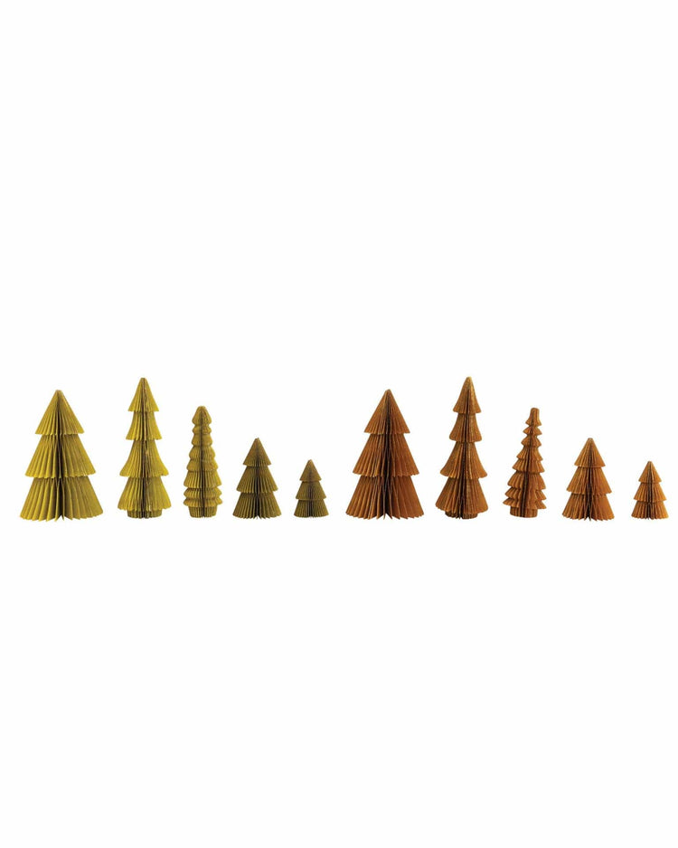 creativeco - op paper honeycomb trees w/ glitter room Little