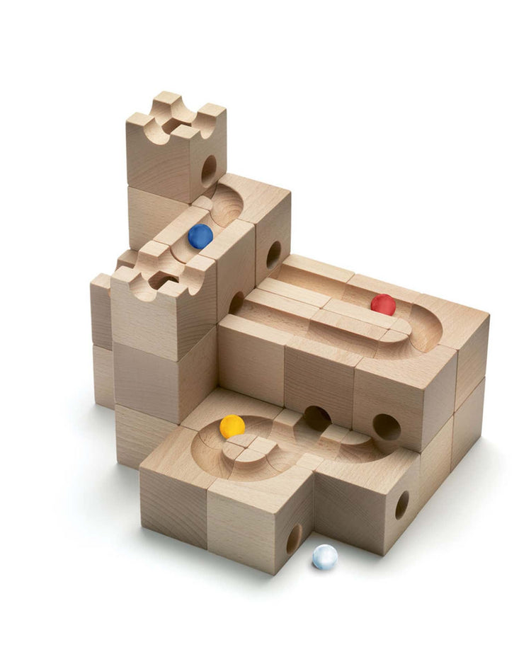 Little cuboro play standard 32 marble run set