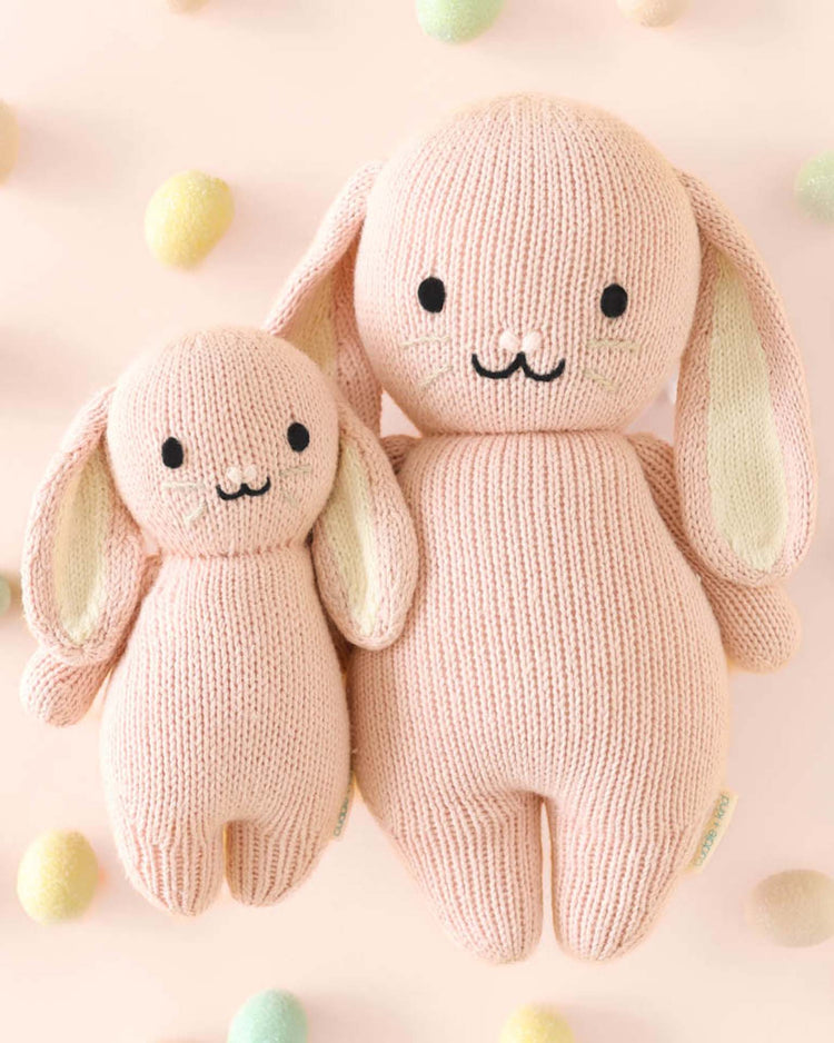 Little cuddle + kind play big baby rose bunny