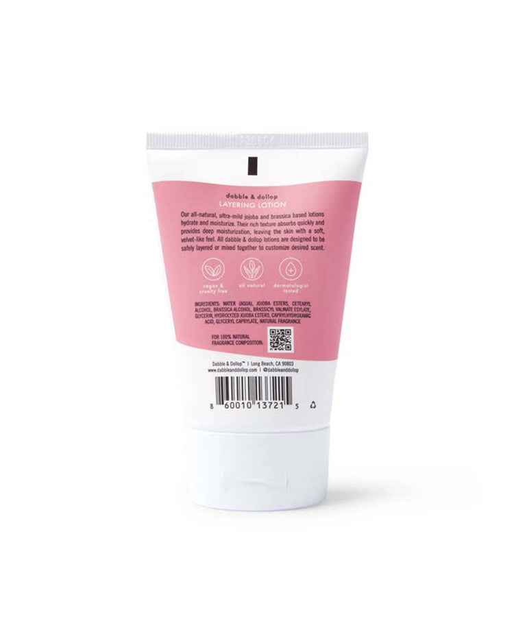 Little dabble + dollop room all natural layering lotion in coconut