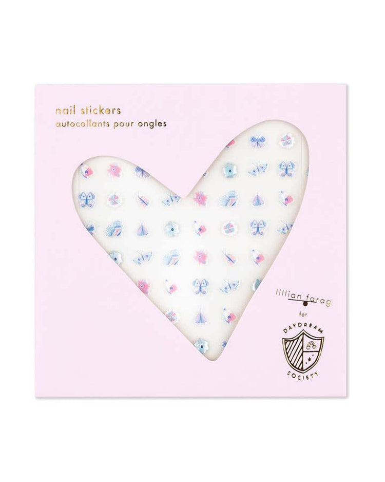 Little daydream society accessories flutter nail stickers