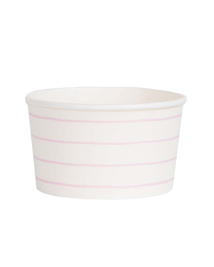 Little daydream society party lilac frenchie stripes treat cups