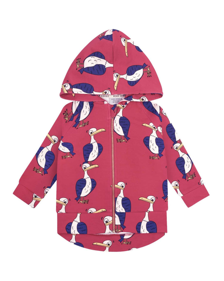 Little dear sophie kids eagle red hoodie