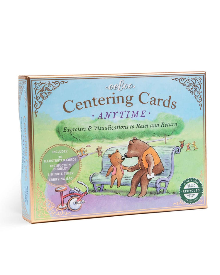 Little eeboo play anytime centering cards