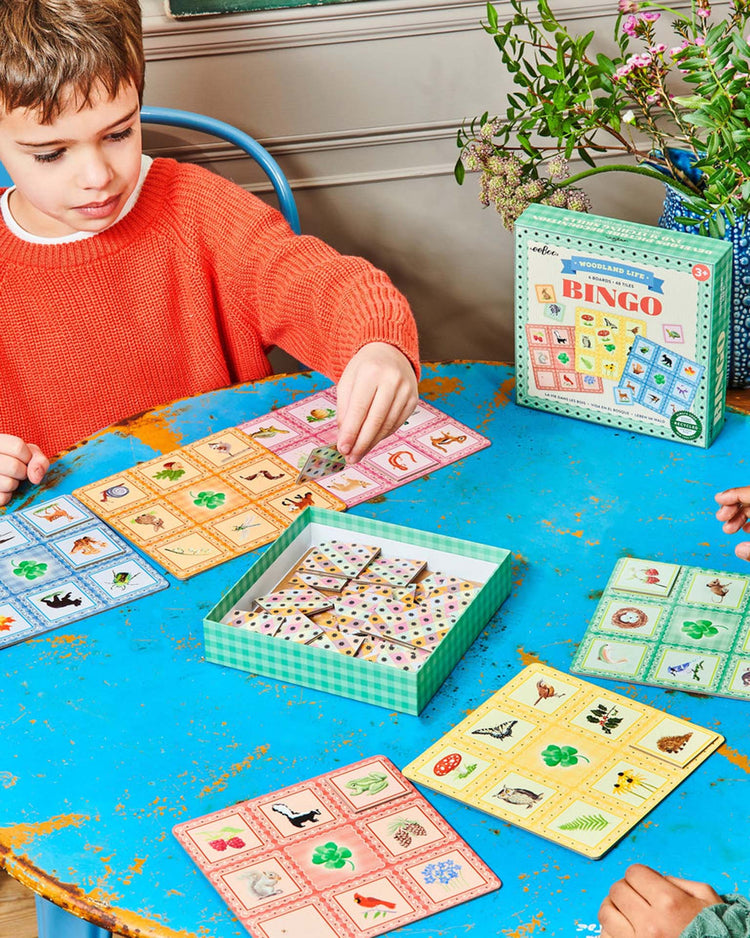 Little eeboo play busy woods bingo