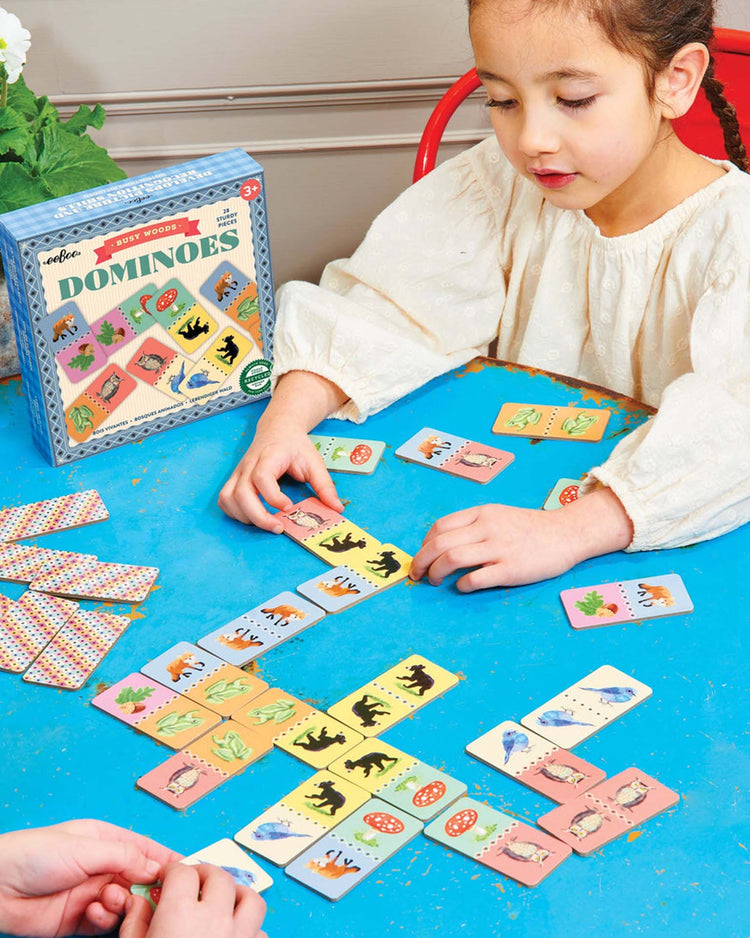 Little eeboo play busy woods dominos