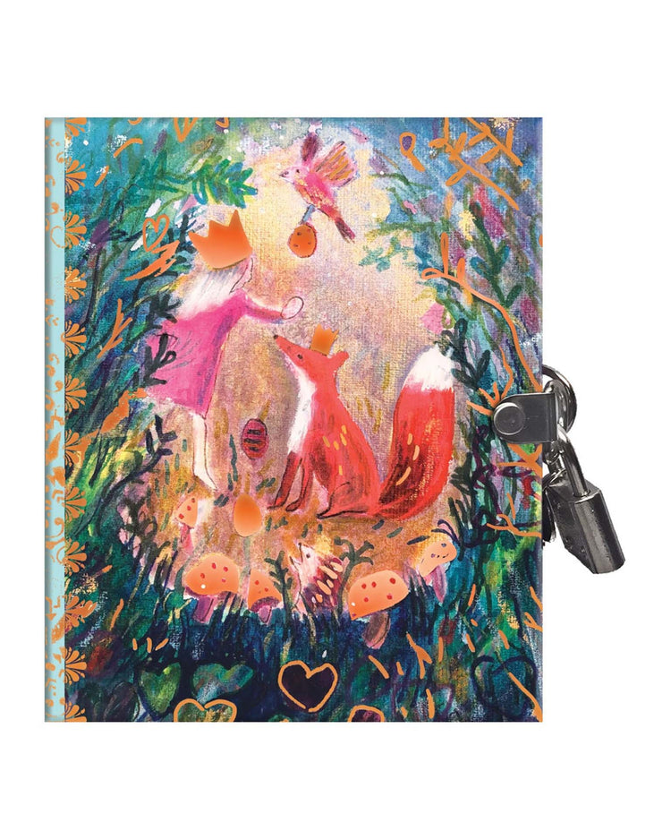 Little eeboo play claire very small journal in fox
