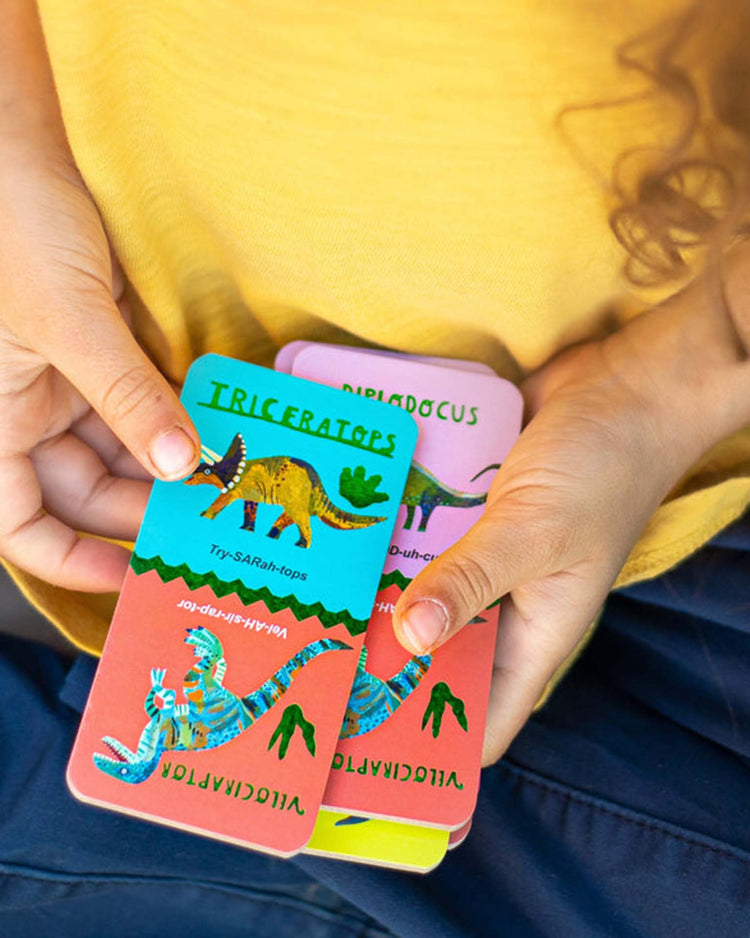 Little eeboo play giant shiny dinosaur dominoes