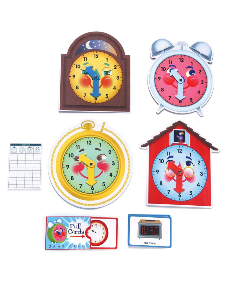 Little eeboo play telling time game