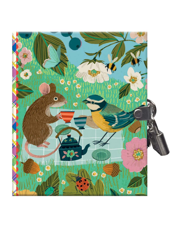 Little eeboo play victoria very small journal in tea party