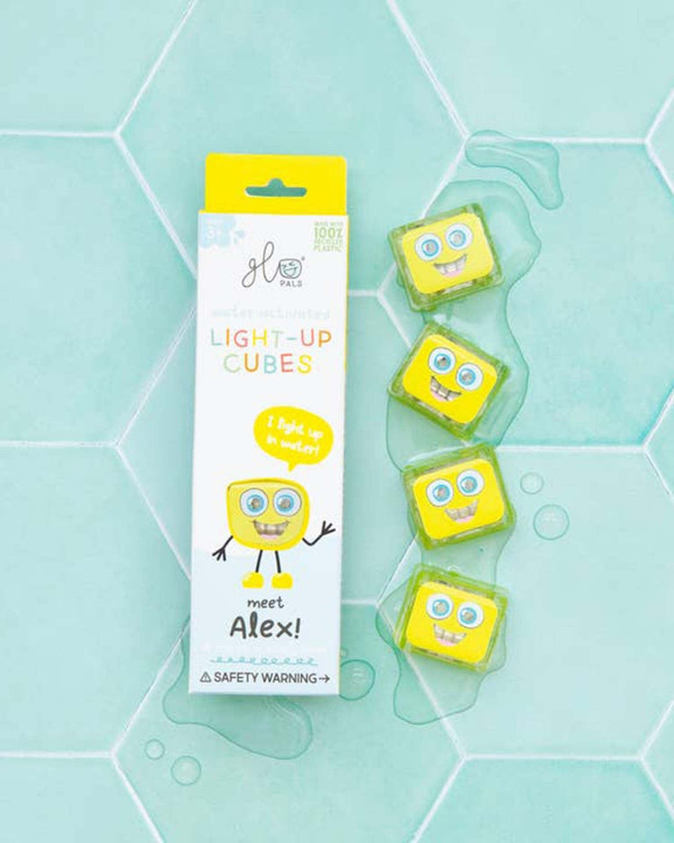 Little glo pals play glo pals alex light-up cubes