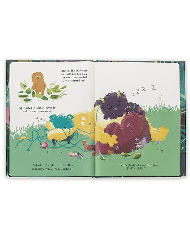 Little jellycat play a monster called pip book