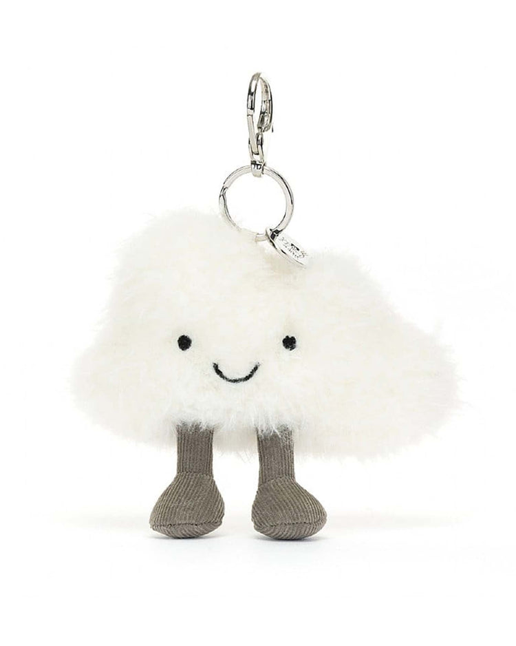 Little jellycat play amuseable cloud bag charm