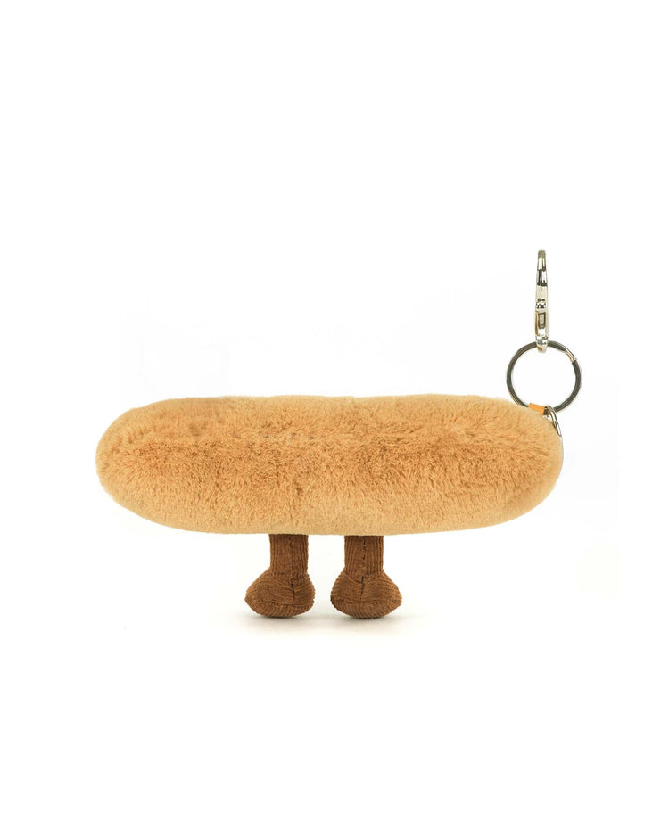Little jellycat play amuseables baguette bag charm