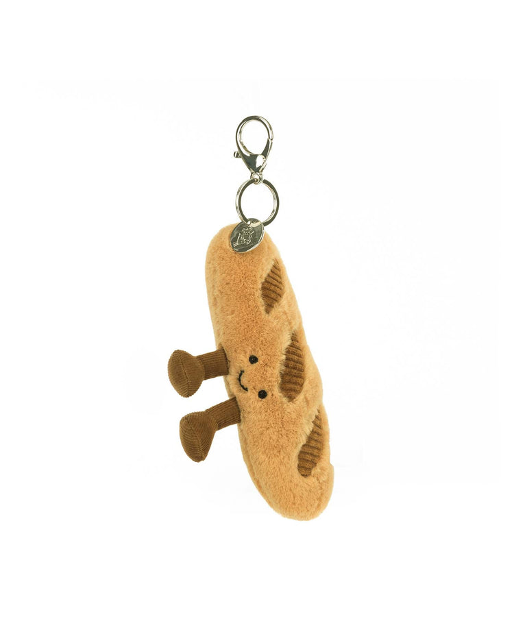 Little jellycat play amuseables baguette bag charm