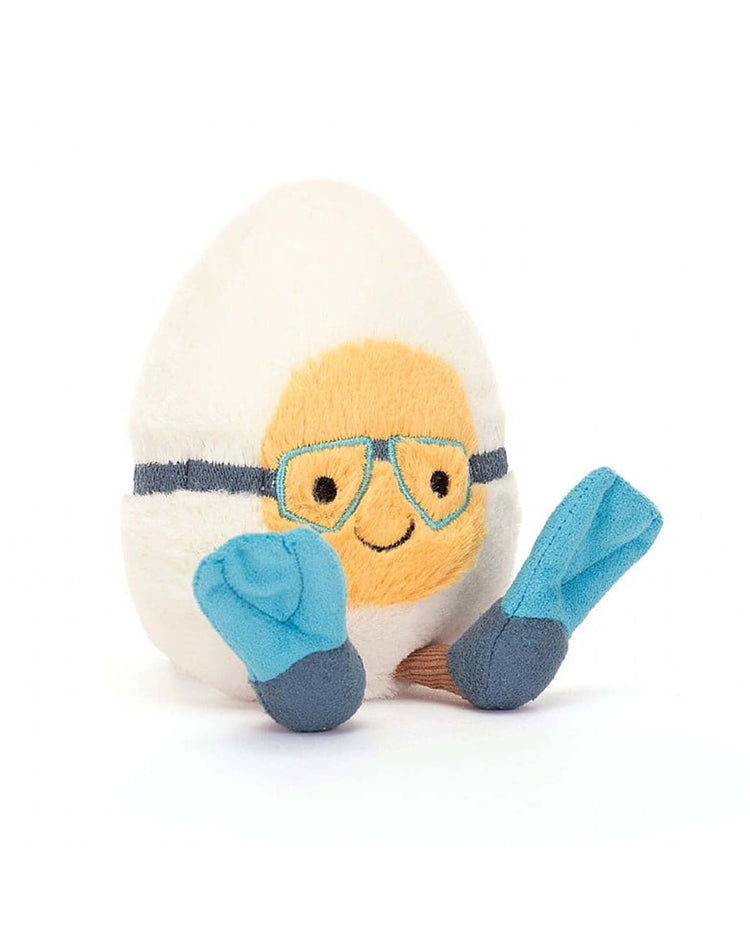 Little jellycat play amuseables boiled egg scuba