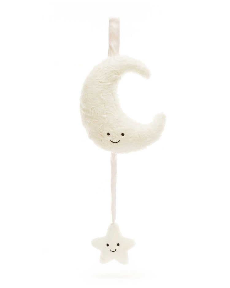 Little jellycat play amuseables moon musical pull