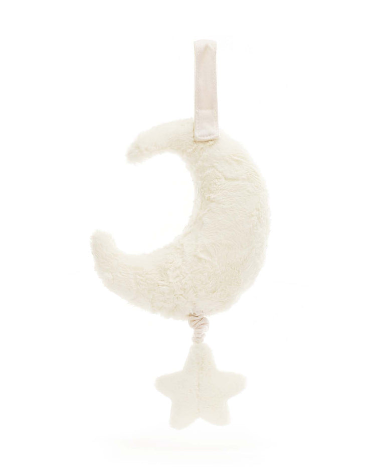 Little jellycat play amuseables moon musical pull