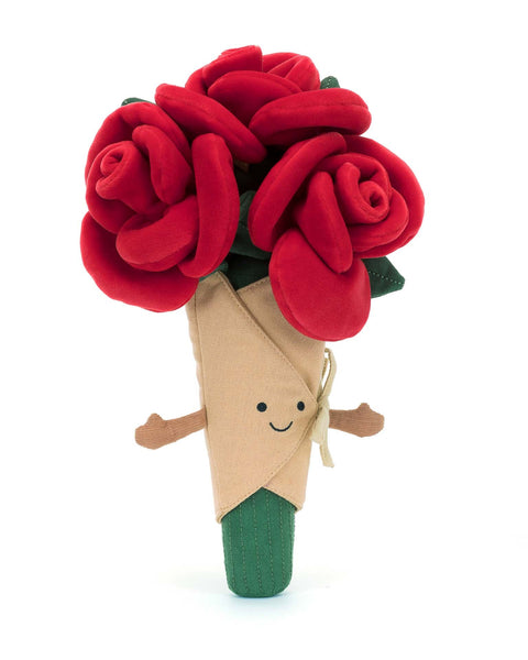 jellycat amuseables rose bouquet at Little