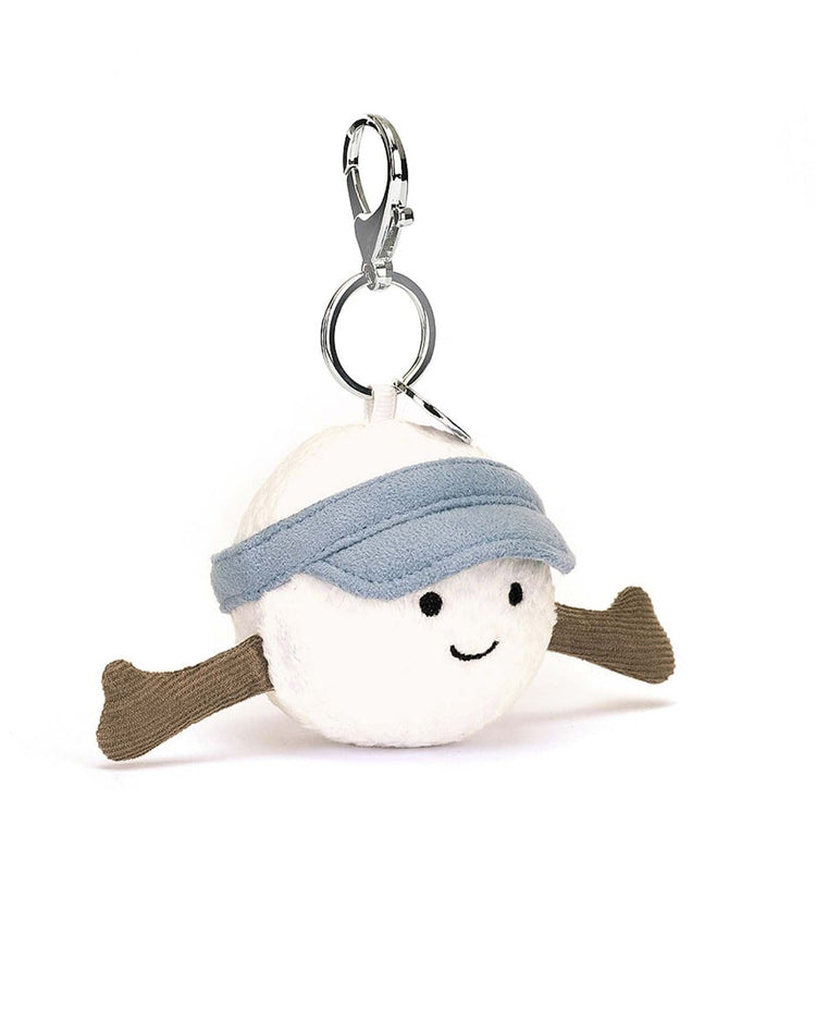 Little jellycat play amuseables sports golf bag charm