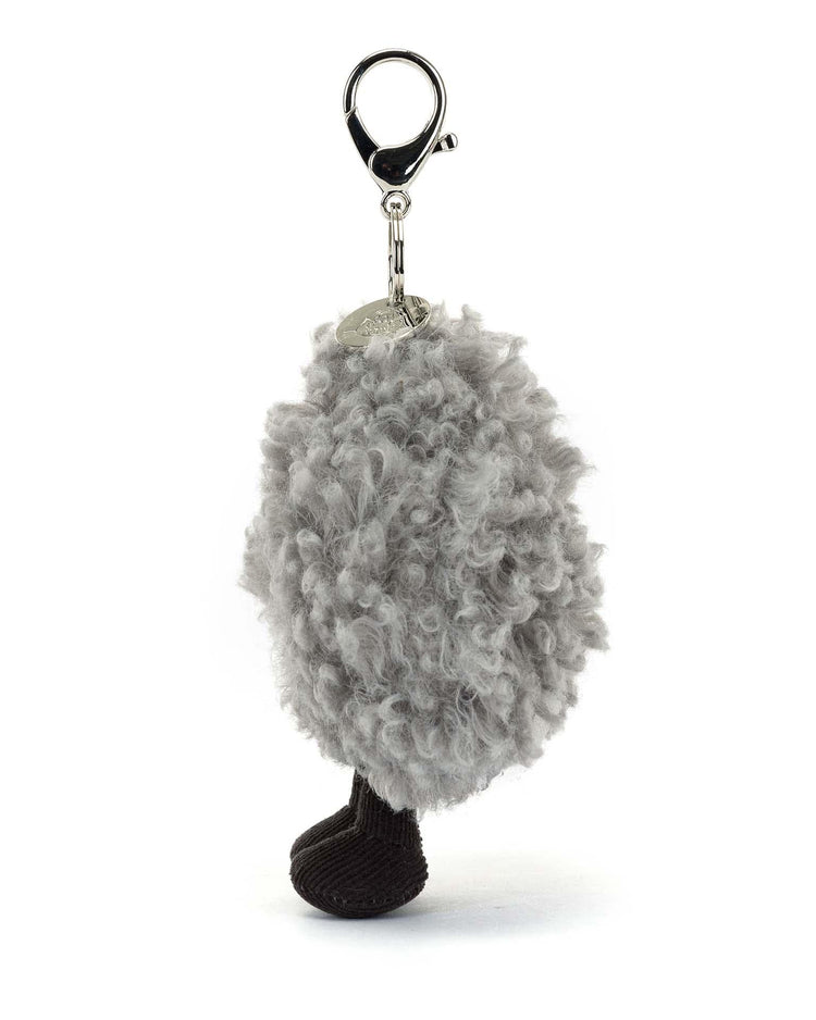 Little jellycat play amuseables storm cloud bag charm