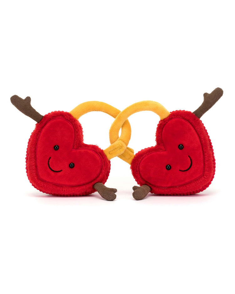 Little jellycat play amuseables val & tina love locks