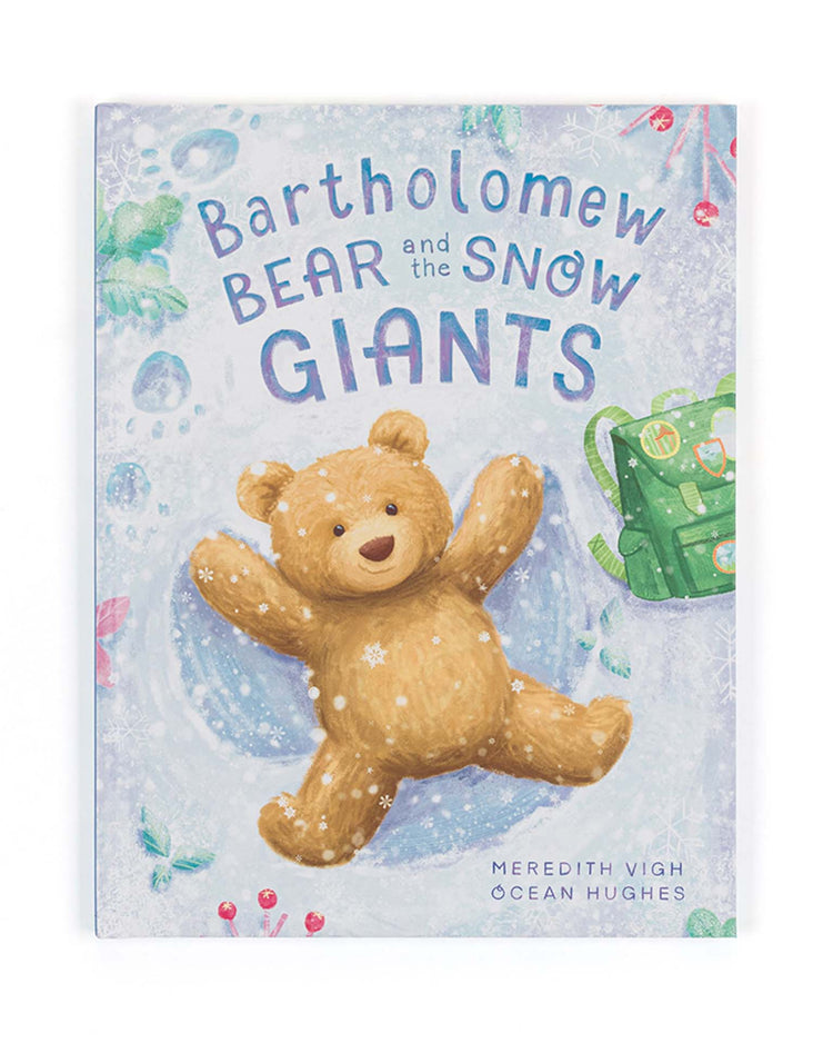 jellycat bartholomew bear and the snow giants book play Little